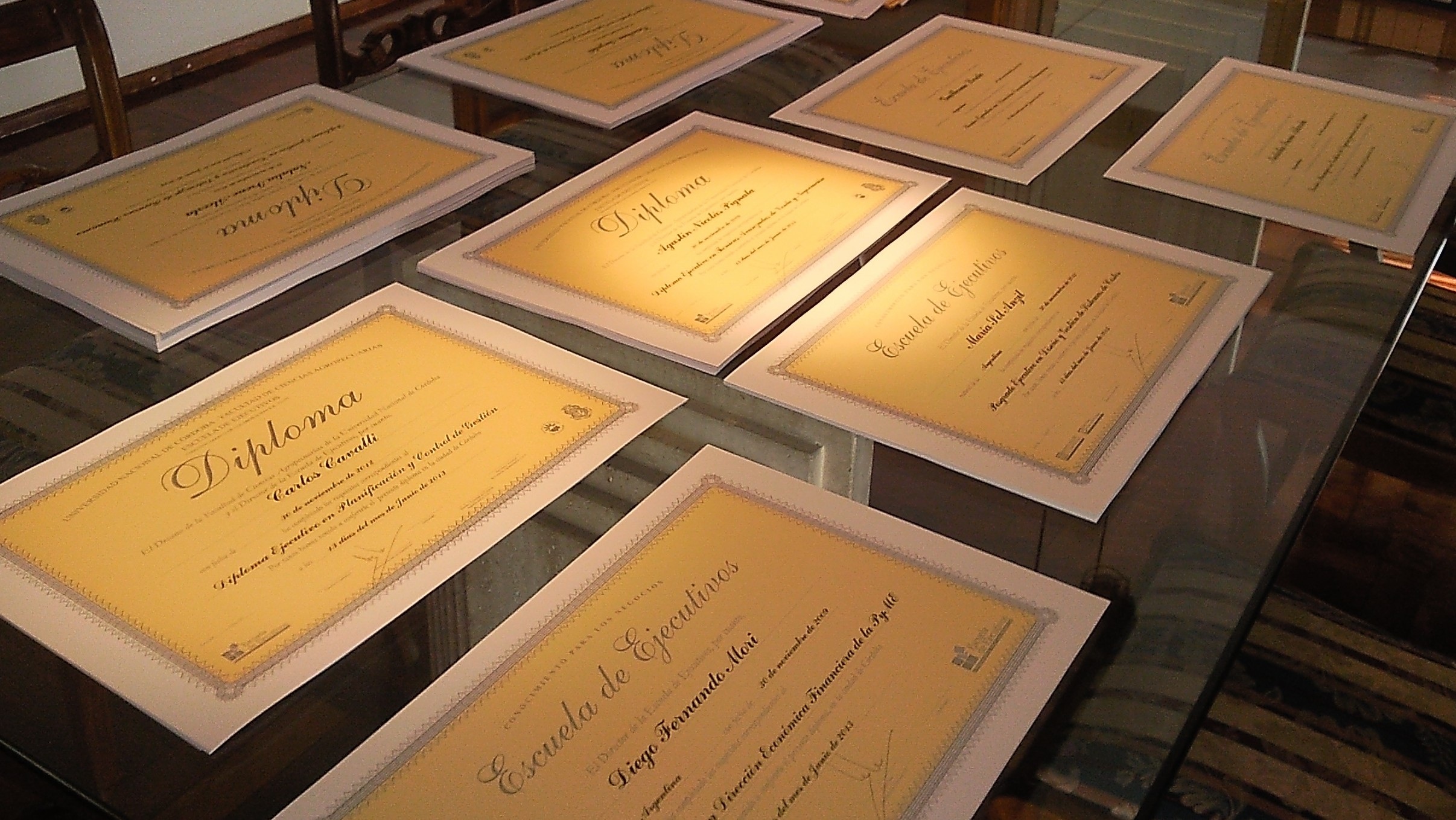 Entrega de diplomas Escuela de Ejecutivos